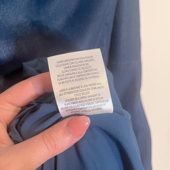 NWT Gal Meets Glam Christine Blue 
Velvet Dress Size 10 - Picture 11 of 14